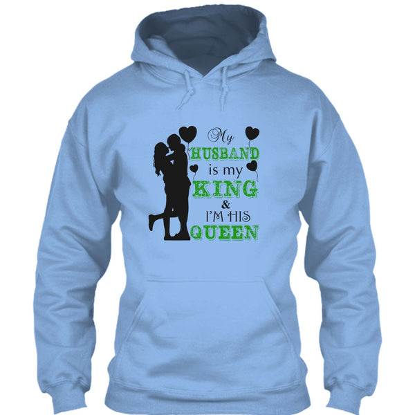 My Husband Is My King T Shirt, Gift For Wife T Shirt