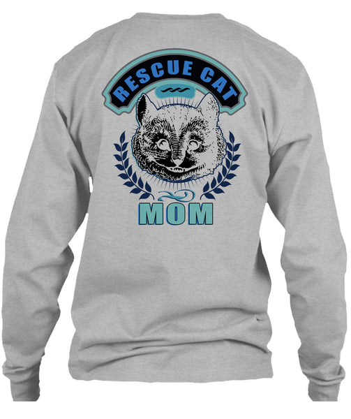Rescue Cat Mom T Shirt, Being A Mother T Shirt