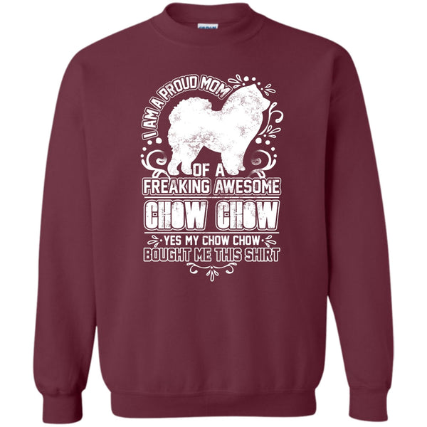 Awesome Chow Chow T Shirt, Chow Chow Mom Sweatshirt