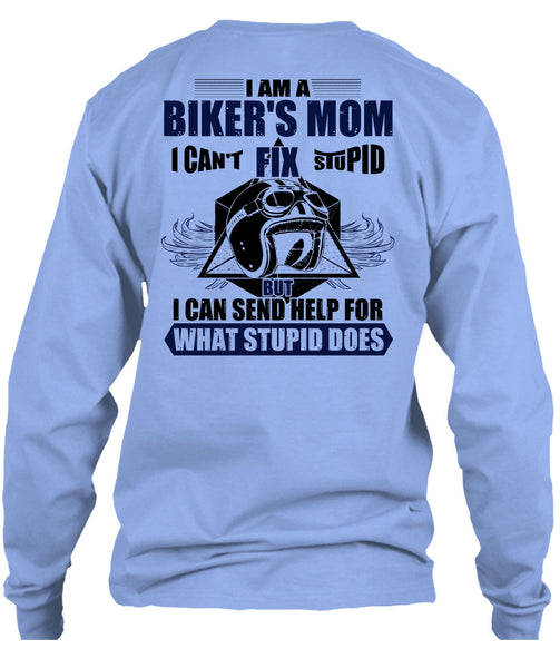 I Am A Biker's Mom T Shirt, I Love Biking T Shirt