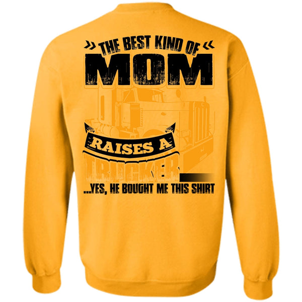 I Love Trucking T Shirt, Mom Raises A Trucker Sweatshirt