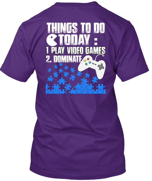 Play Video Games T Shirt, Being A Gamer T Shirt
