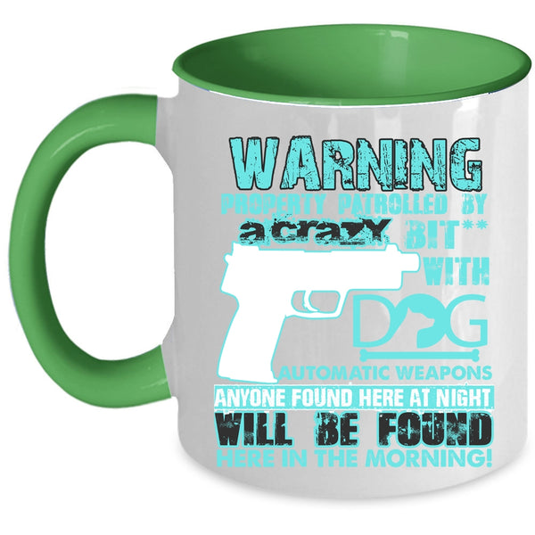 Cool Gift For Dog Owner Coffee Mug, Crazy Dog Accent Mug