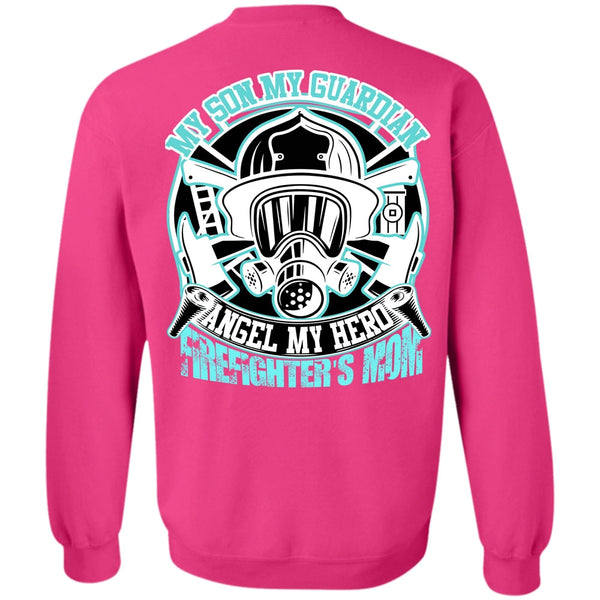 I Love Firefighter T Shirt, Firefighter's Mom Sweatshirt