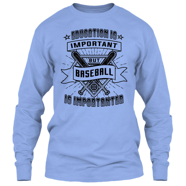 Education Is Important T Shirt, Coolest Baseball Player T Shirt