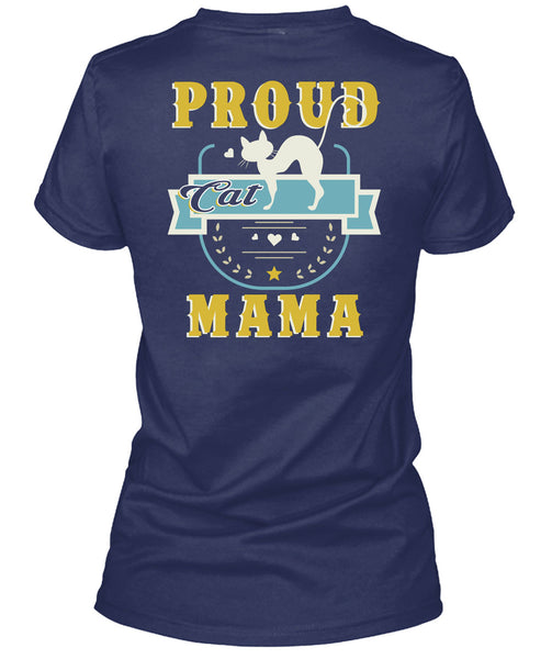 Proud Cat Mama T Shirt, I Love My Cat T Shirt