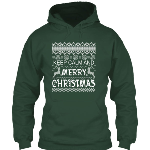 Keep Calm And Merry Christmas T Shirt, Keep Calm T Shirt