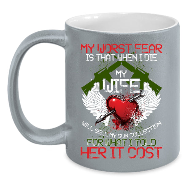 Funny Gunner Coffee Mug, Funny Gift For My Husband Coffee Cup