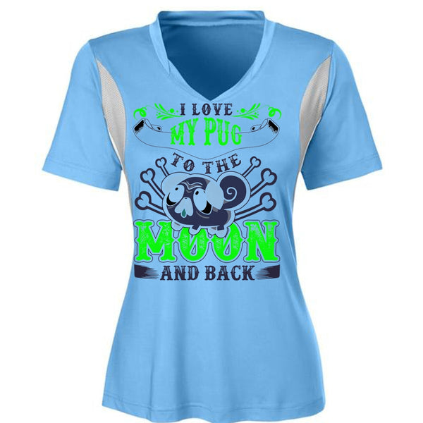 I Love My Pug T Shirt, Moon And Back T Shirt, Awesome T-Shirts