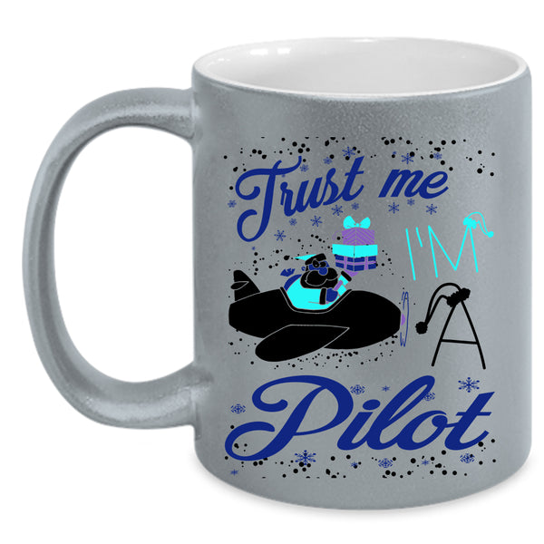 Christmas Gift For Pilot Coffee Mug, I'm A Pilot Accent Mug