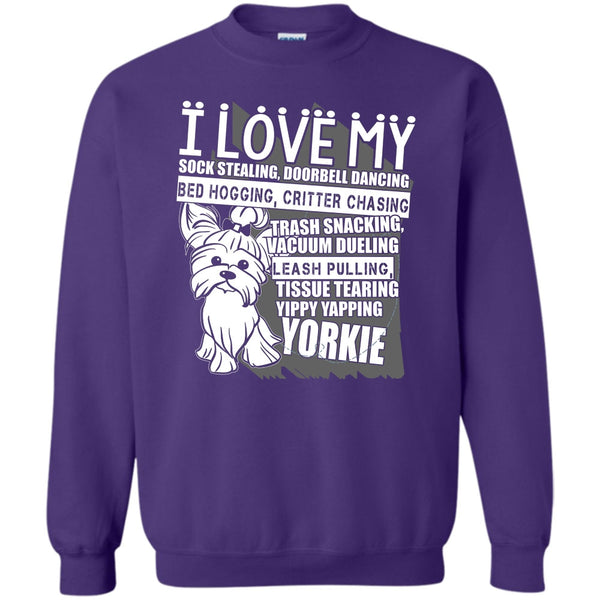 Coolest Yorkie T Shirt, I Am A Dog Lover Sweatshirt