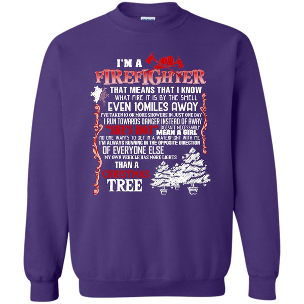 Christmas Tree T Shirt, Coolest Firefighter Sweatshirt
