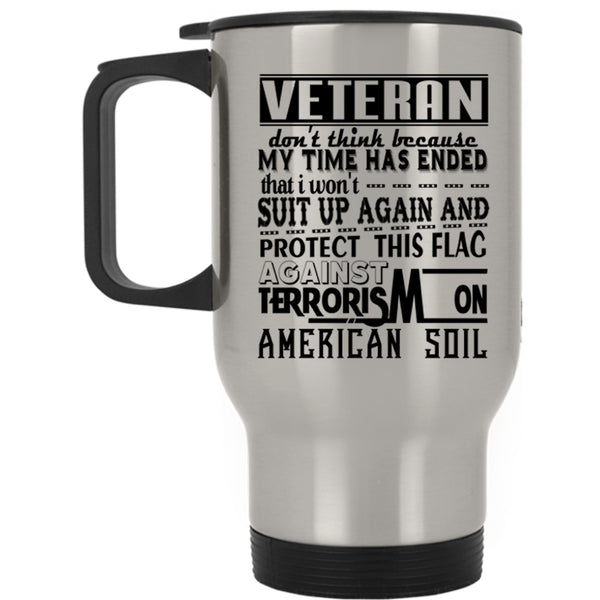 Best Gift For Veteran Travel Mug, Veteran Mug