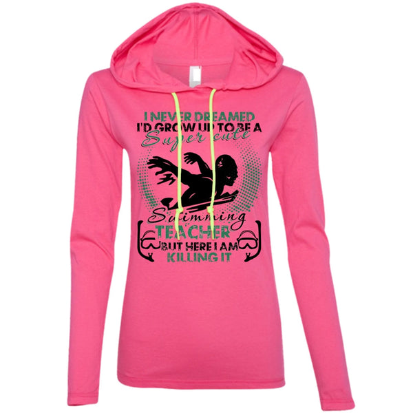 Cute Swimming Teacher T Shirt, I Love Swimming T Shirt, Awesome T-Shirts