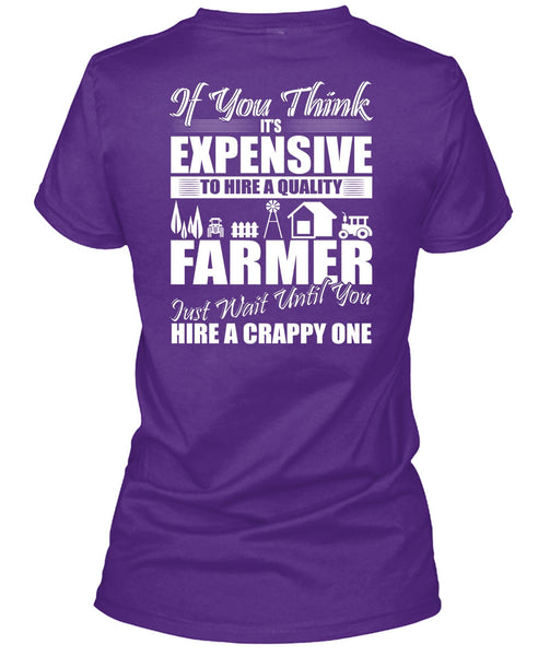 Farmer Just Wait Until You T Shirt, Being A Farmer T Shirt