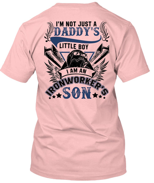 I Am An Ironworker's Son T Shirt, I Love Ironworker T Shirt