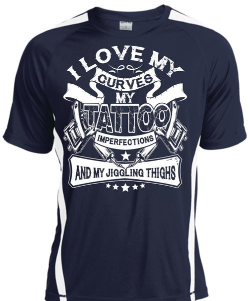 I Love My Curves My Tattoo T Shirt, My Favorite T Shirt, Cool Shirt