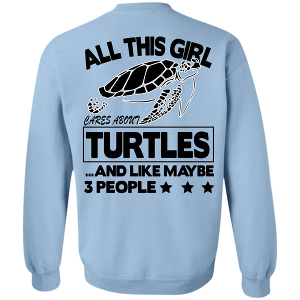 Being A Lady T Shirt, Tall This Girl Cares About Turtles Sweatshirt