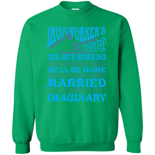 Coolest Ironworker's Wife T Shirt, Ironworker's Wife Sweatshirt