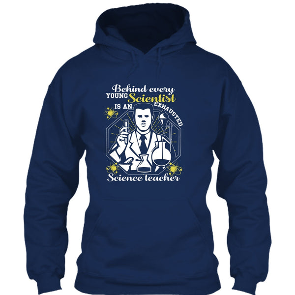 Hehind Every Young Musician T Shirt, An Exhausted Music Teacher T Shirt