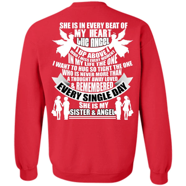 Beat Of My Heart T Shirt, I Love Sister Sweatshirt