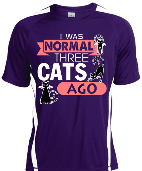 I Was Normal Three Cats AGo T Shirt, My Pets T Shirt, My Favorite T Shirt