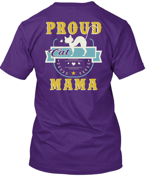 Proud Cat Mama T Shirt, I Love My Cat T Shirt