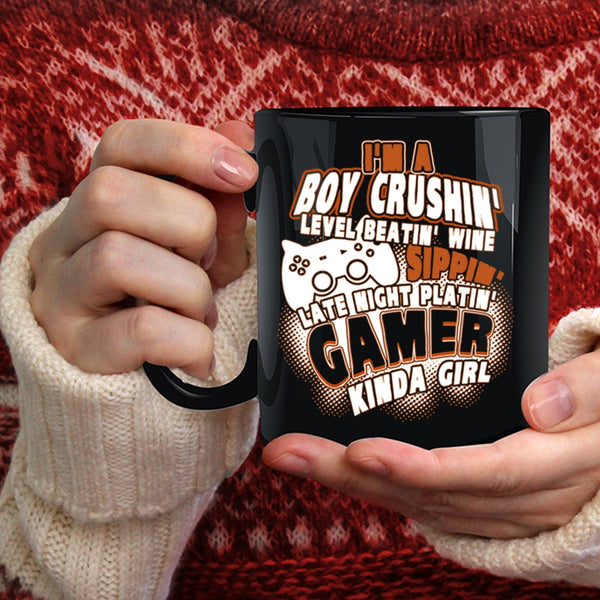 I'm A Boy Crushing Coffee Mug, Camper Kinda Girl Coffee Cup