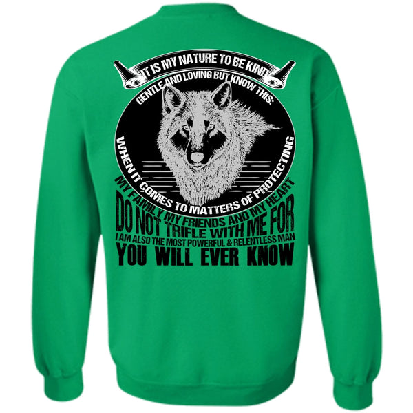 I Love My Dog T Shirt, My Family My Friends And My Heart Sweatshirt