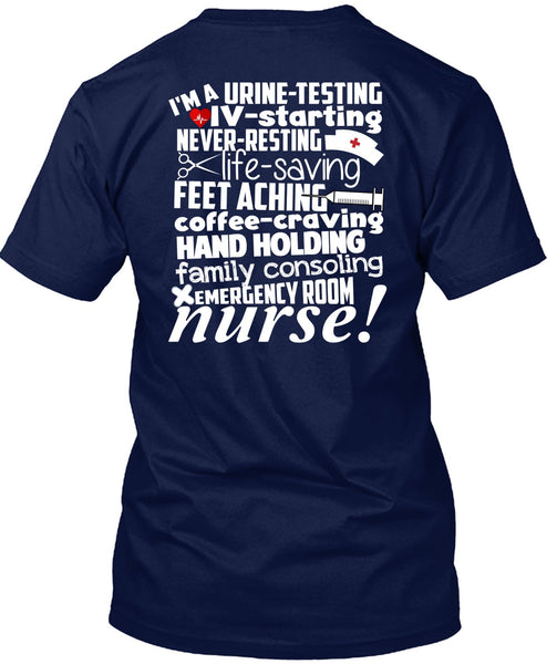 Emergency Room Nurse T Shirt, I Love Nursing T Shirt