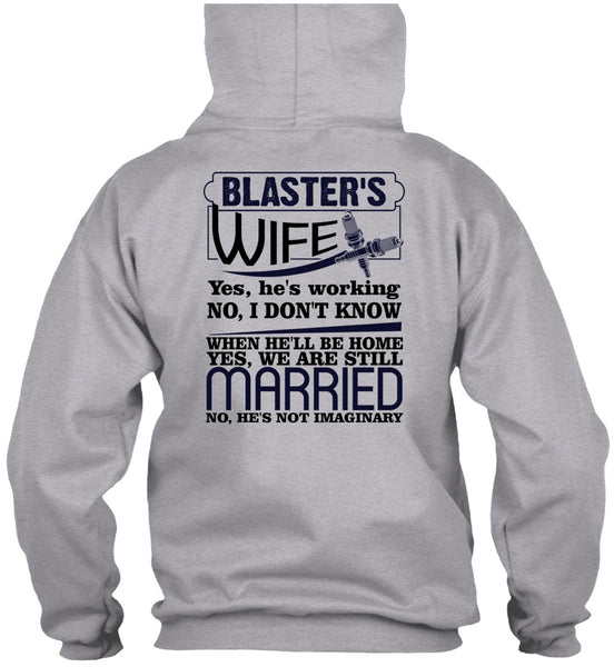 Blaster's Wife T Shirt, I Love Wife T Shirt