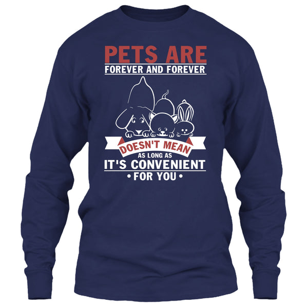 Pets Are Forever And Forever T Shirt, Coolest Dog And Cat T Shirt