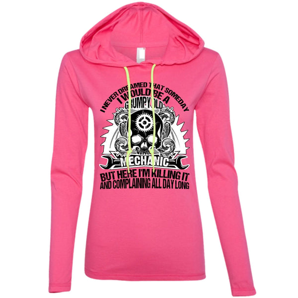 Grumpy Old Mechanic T Shirt, I Love Mechanic T Shirt, Awesome T-Shirts