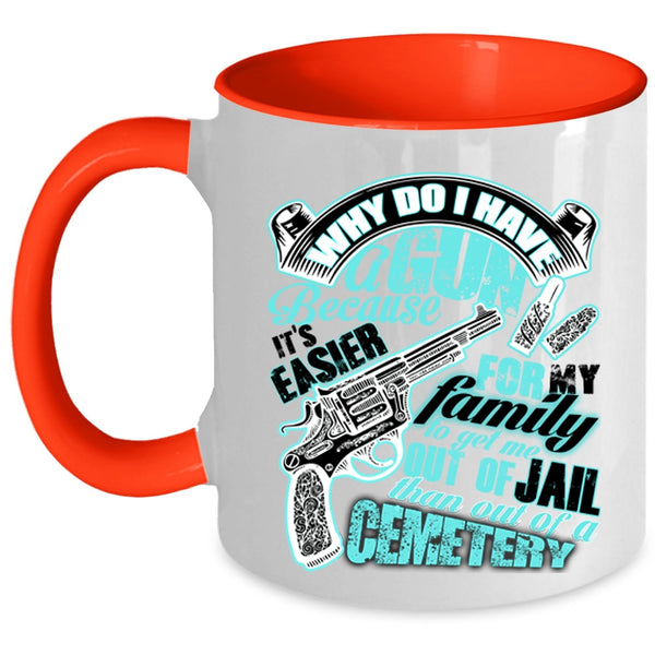 Cool Gift For Dad Coffee Mug, My Family Accent Mug