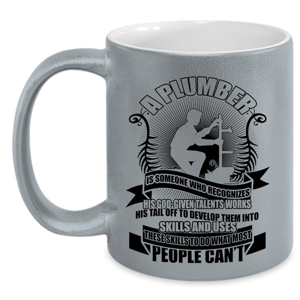 Cool Plumber Coffee Mug, Plumber Accent Mug