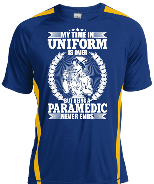 Being A Paramedic Never Ends T Shirt, Being A Paramedic T Shirt, Cool Shirt