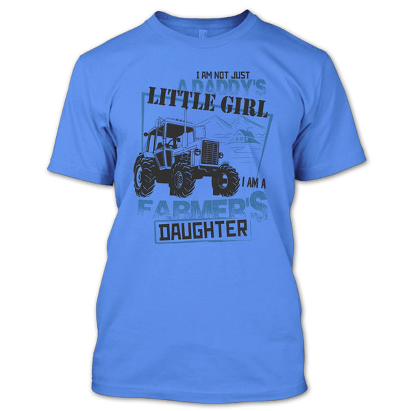 Just A Daddy's Littile Girl T Shirt, Coolest farmer's Girl T Shirt