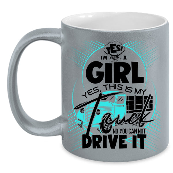 This Is My Truck Coffee Mug, I'm A Girl Accent Mug