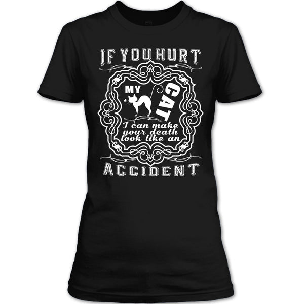 If Your Hurt My Cat T Shirt, I Am A Coolest Cat Lover T Shirt