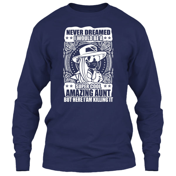 Cool Amazing Aunt T Shirt, Coolest Aunt T Shirt