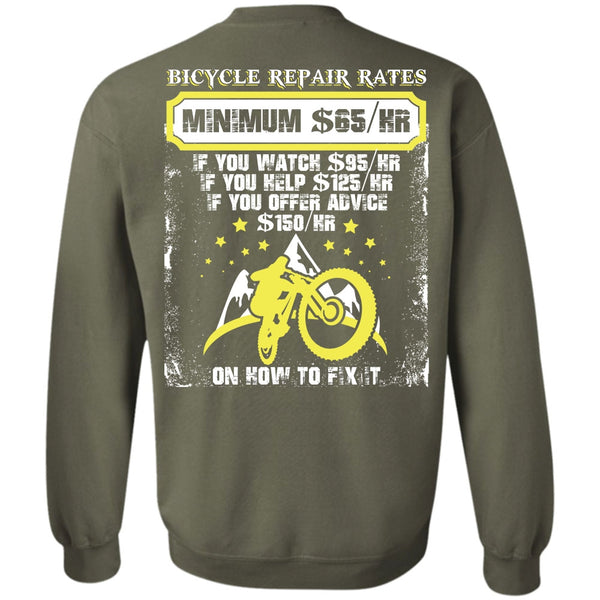 Minimum $65/Hr T Shirt, I Love Mechanic Sweatshirt