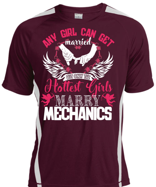 Hottest Girls Marry Mechanics T Shirt, Being A Firefighter T Shirt, Cool Shirt