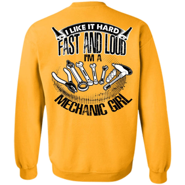 I Love Mechanic T Shirt, I'm A Mechanic Girl Sweatshirt
