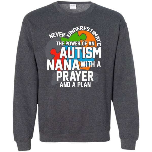 The Power Of An Autism Nana T Shirt, Coolest Autism Nana Sweatshirt