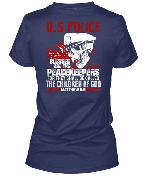 US Police T Shirt, The Children Of God T Shirt