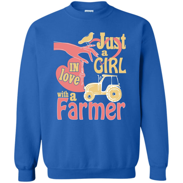 In Love With A Farmer T Shirt, Coolest Farmer Sweatshirt