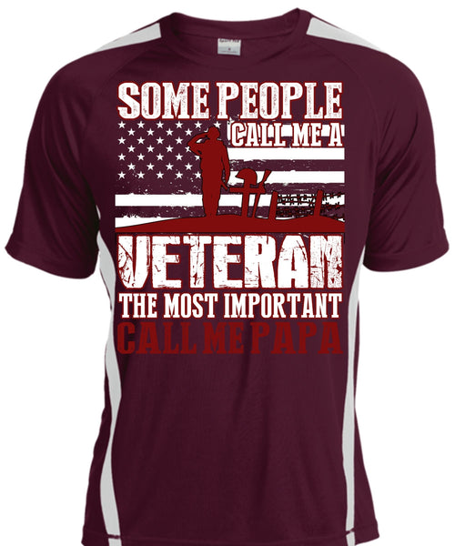 The Most Important Call Me Papa T Shirt, Call Me A Veteran T Shirt, Cool Shirt