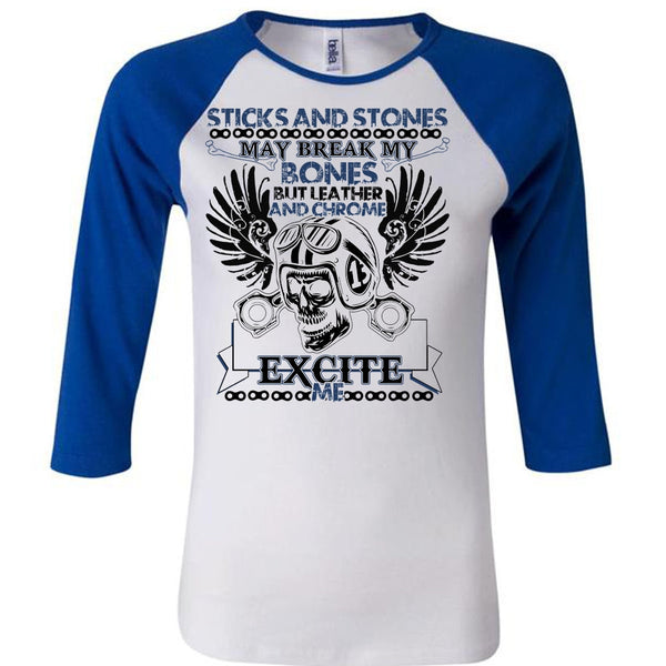 Sticks And Stones T Shirt, I Love Biker T Shirt, Awesome T-Shirts