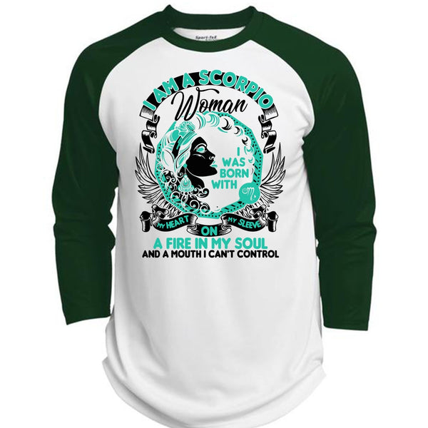 I Am A Scorpio Woman T Shirt, I Love Scorpio T Shirt, Awesome T-Shirts  (Polyester Game Baseball Jersey)