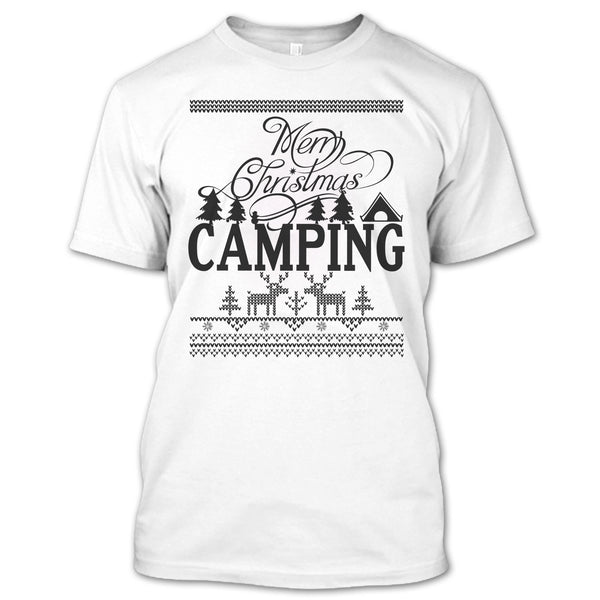 A black t-shirt with the shopify logo